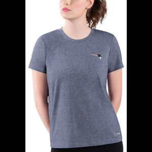 MSX by Michael Strahan for NFL Women's Mesh Shirt Patriots - Regular